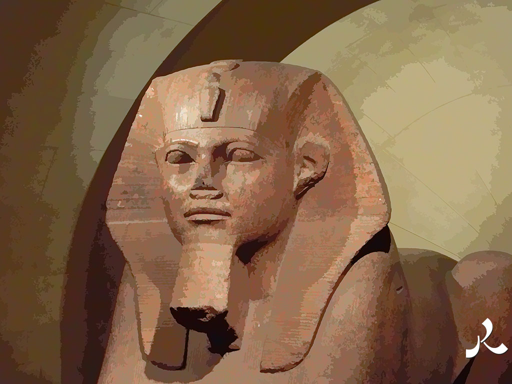 sphinx parisien, au Louvre