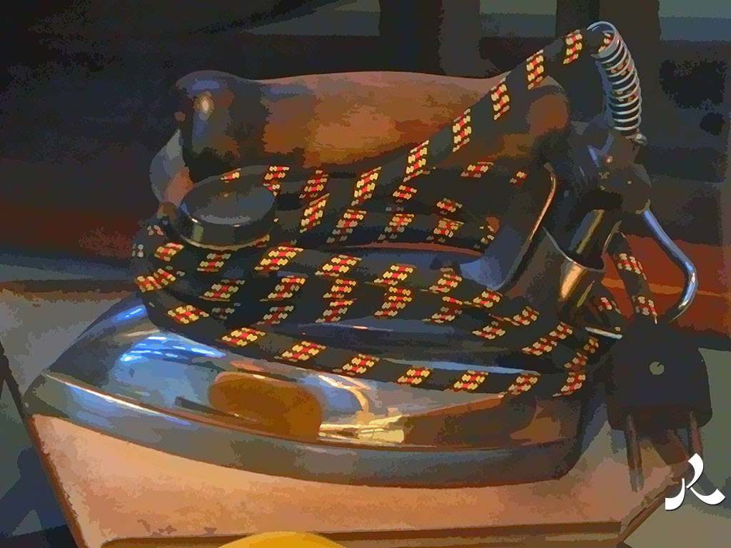 vieux fer à repasser