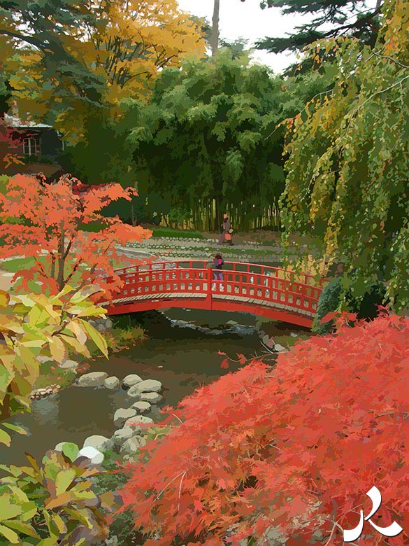pont japonais d'Albert Kahn