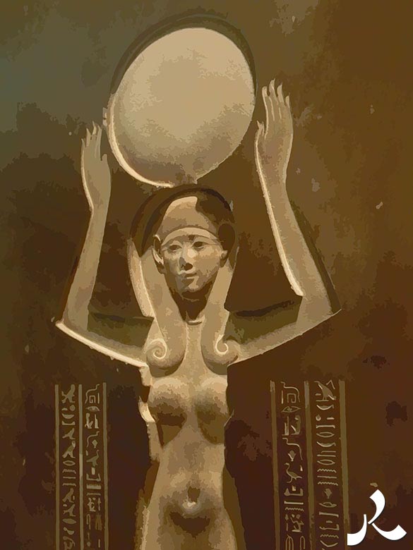 elle porte le soleil d'Egypte