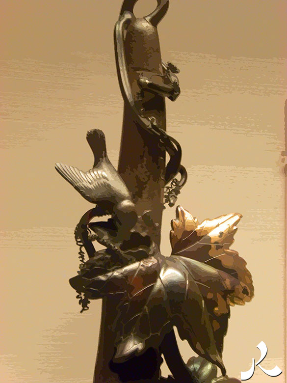 sculpture en bronze