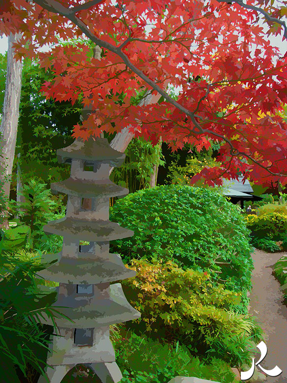 au jardin Albert Kahn