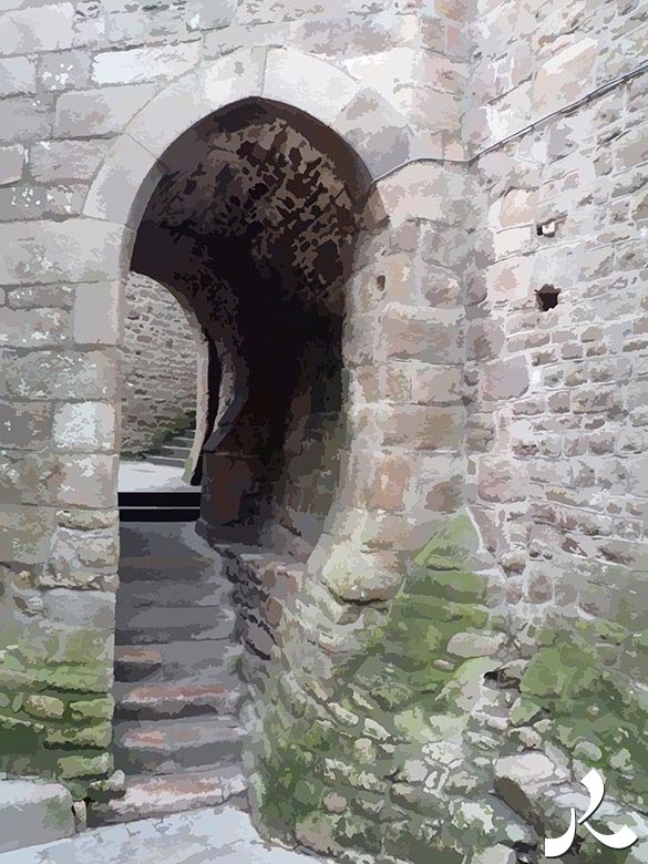 un passage au Mont-St-Michel