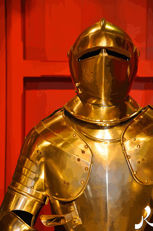 une armure royale
