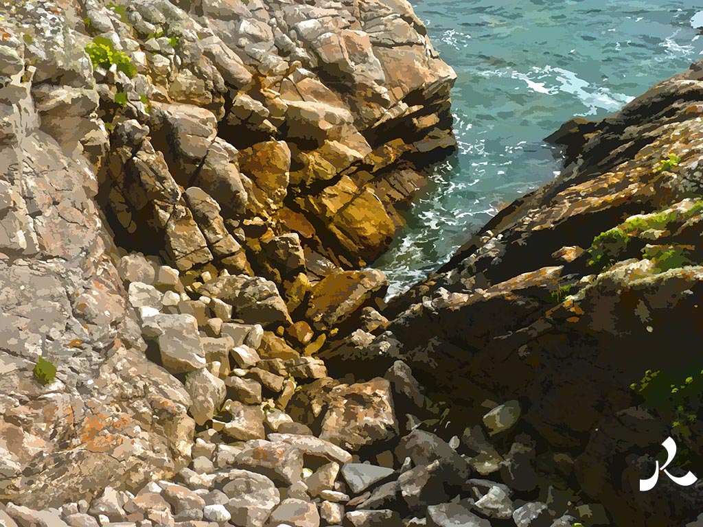 rochers bretons