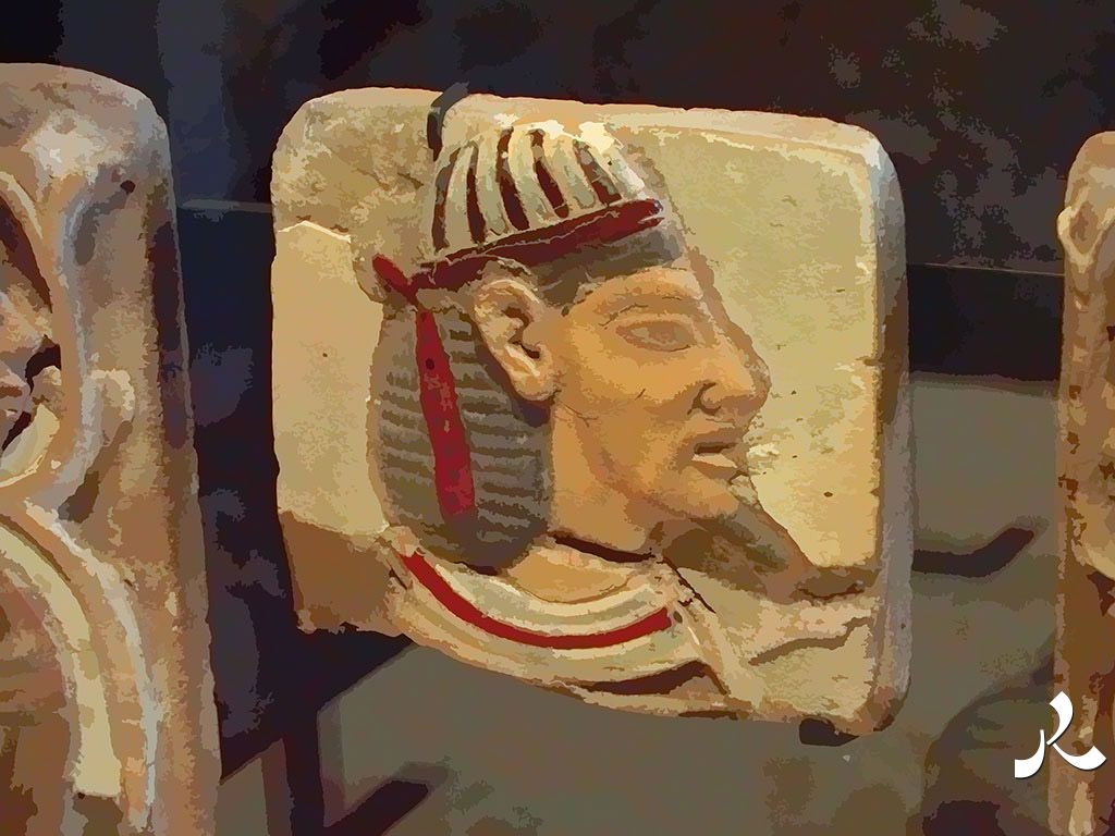 portrait d'un Égyptien au Louvre