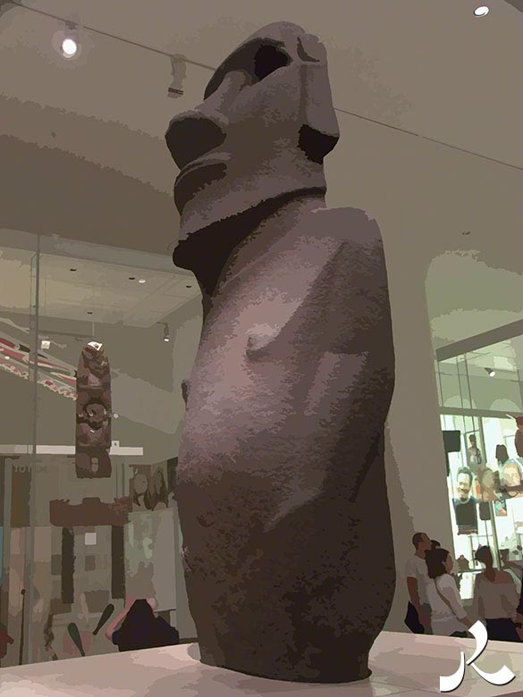 moai britannique et même londonien